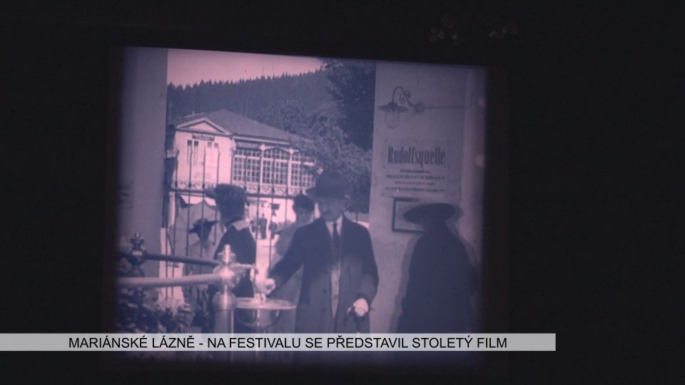 Mariánské Lázně: Na festivalu se představil stoletý film (TV Západ)