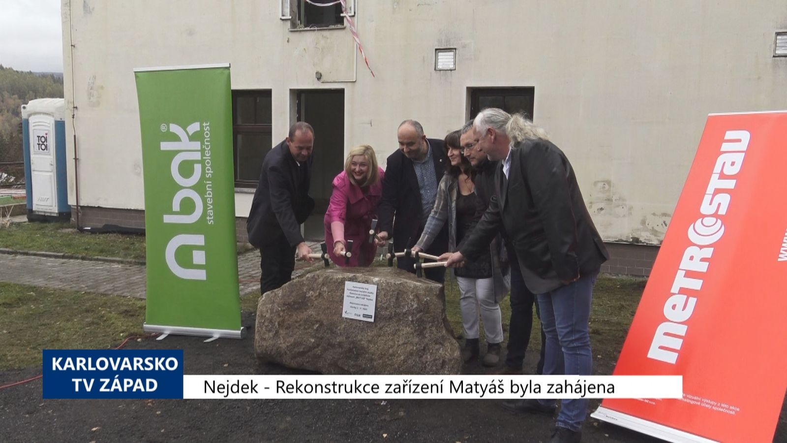 Nejdek: Rekonstrukce zařízení Matyáš byla zahájena (TV Západ)