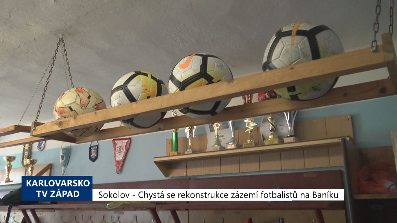 Sokolov: Chystá se rekonstrukce zázemí fotbalistů na Baníku (TV Západ)