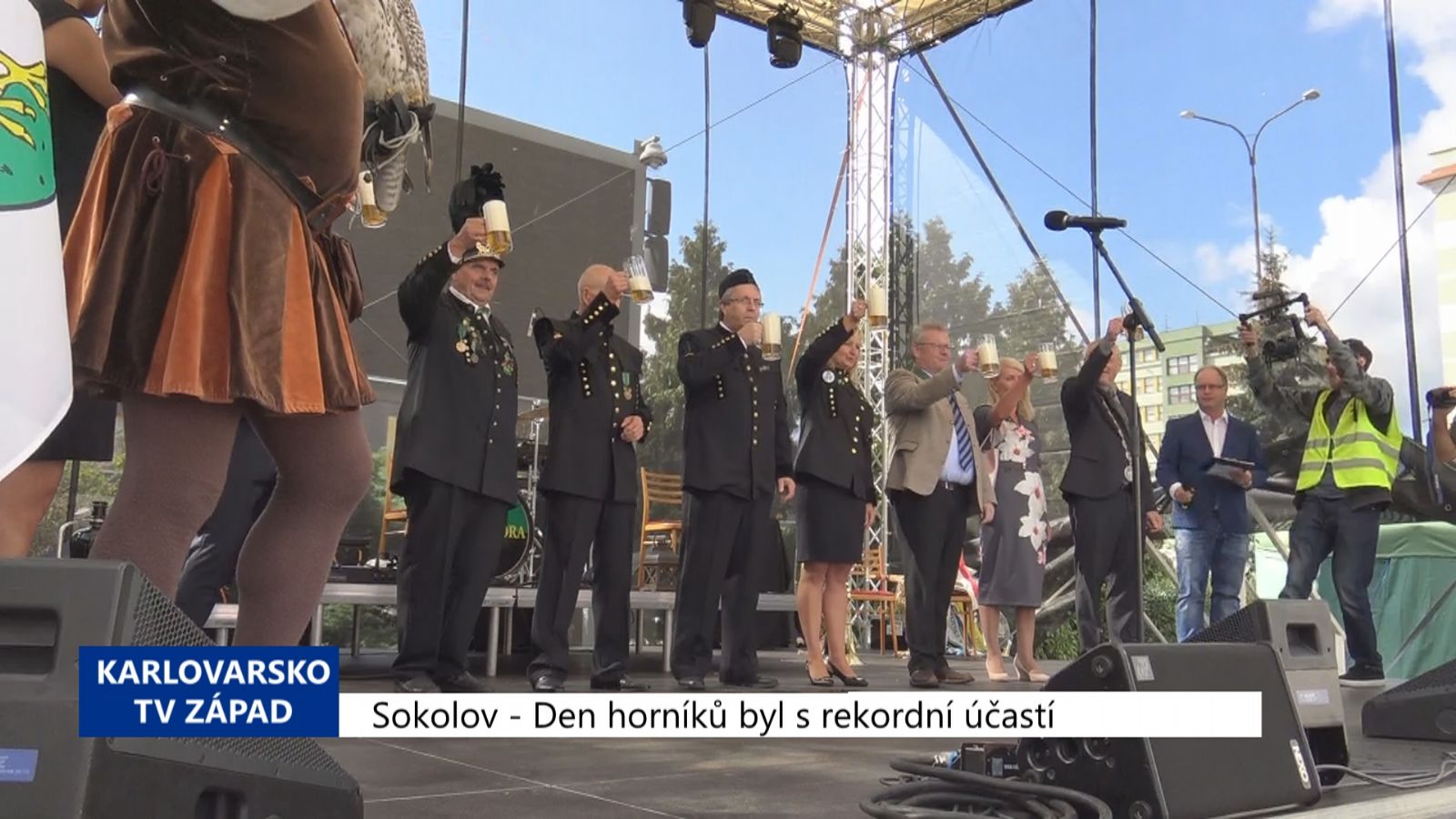 Sokolov: Den Horníků byl s rekordní účastí (TV Západ)
