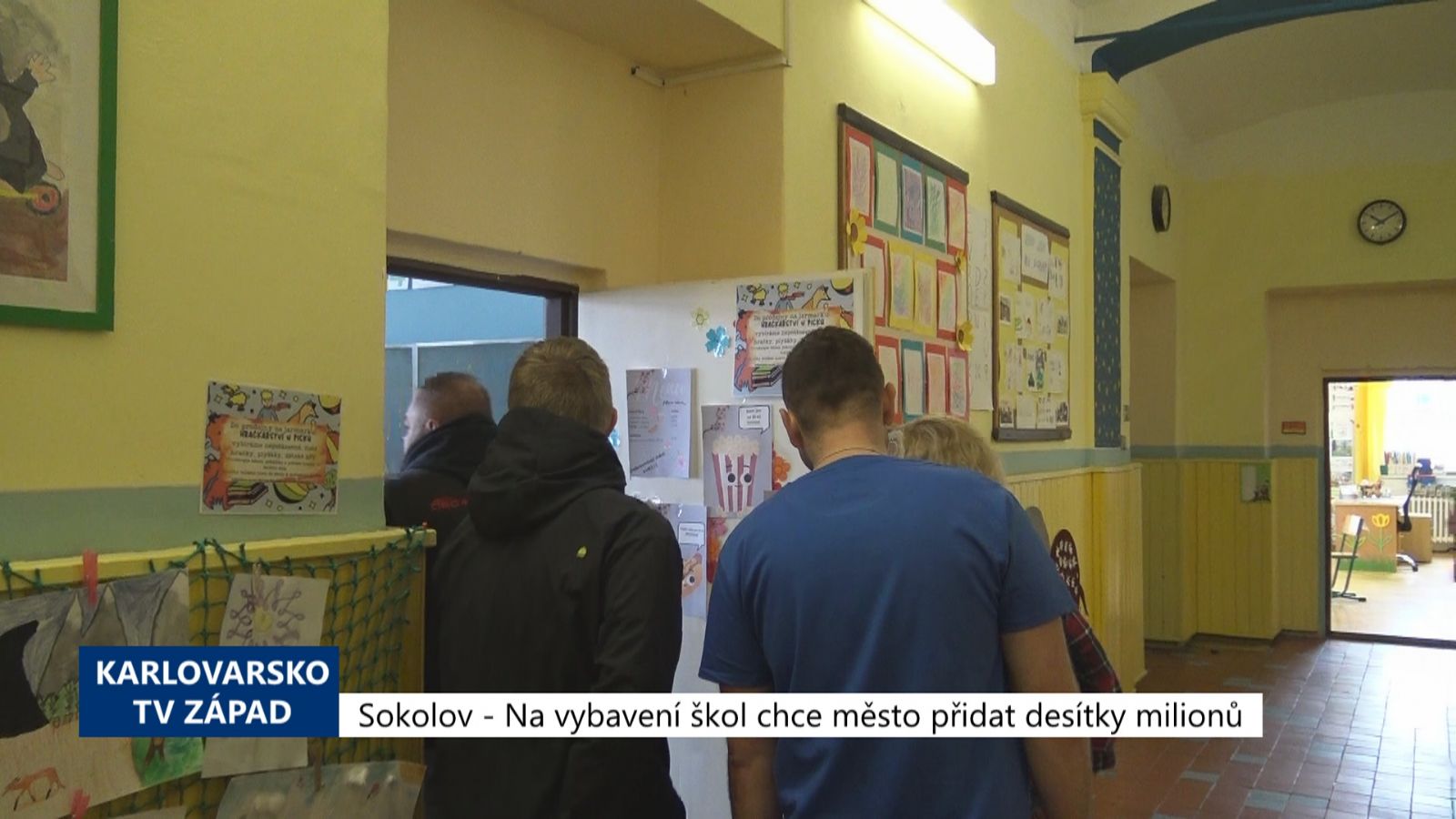 Sokolov: Na vybavení škol chce město přidat desítky milionů (TV Západ)