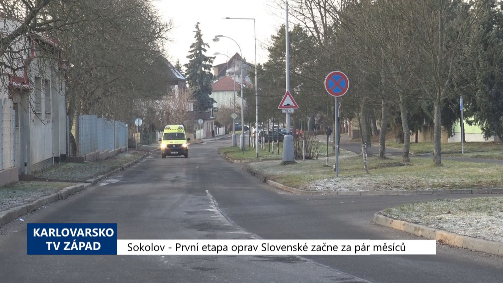 Sokolov: První etapa oprav Slovenské začne za pár měsíců (TV Západ)