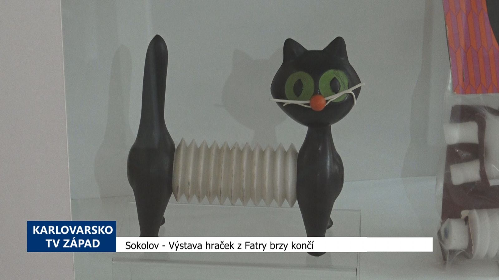 Sokolov: Výstava hraček z Fatry brzy končí (TV Západ)