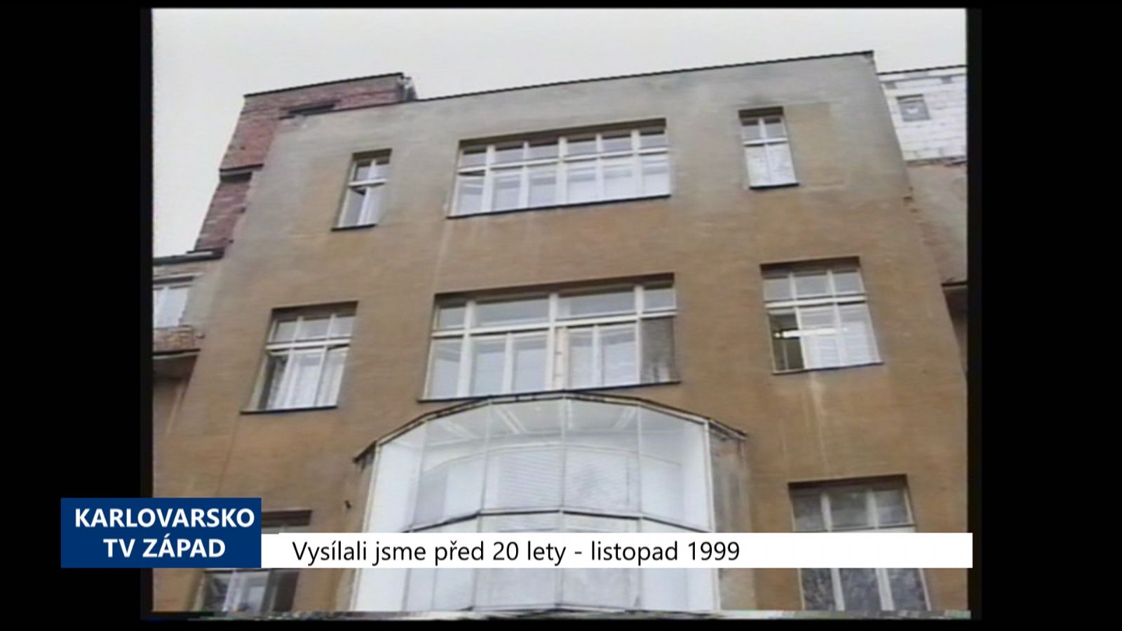 1999 – Cheb: Pracovnice nemocnice zpronevěřila 168 tisíc (TV Západ)