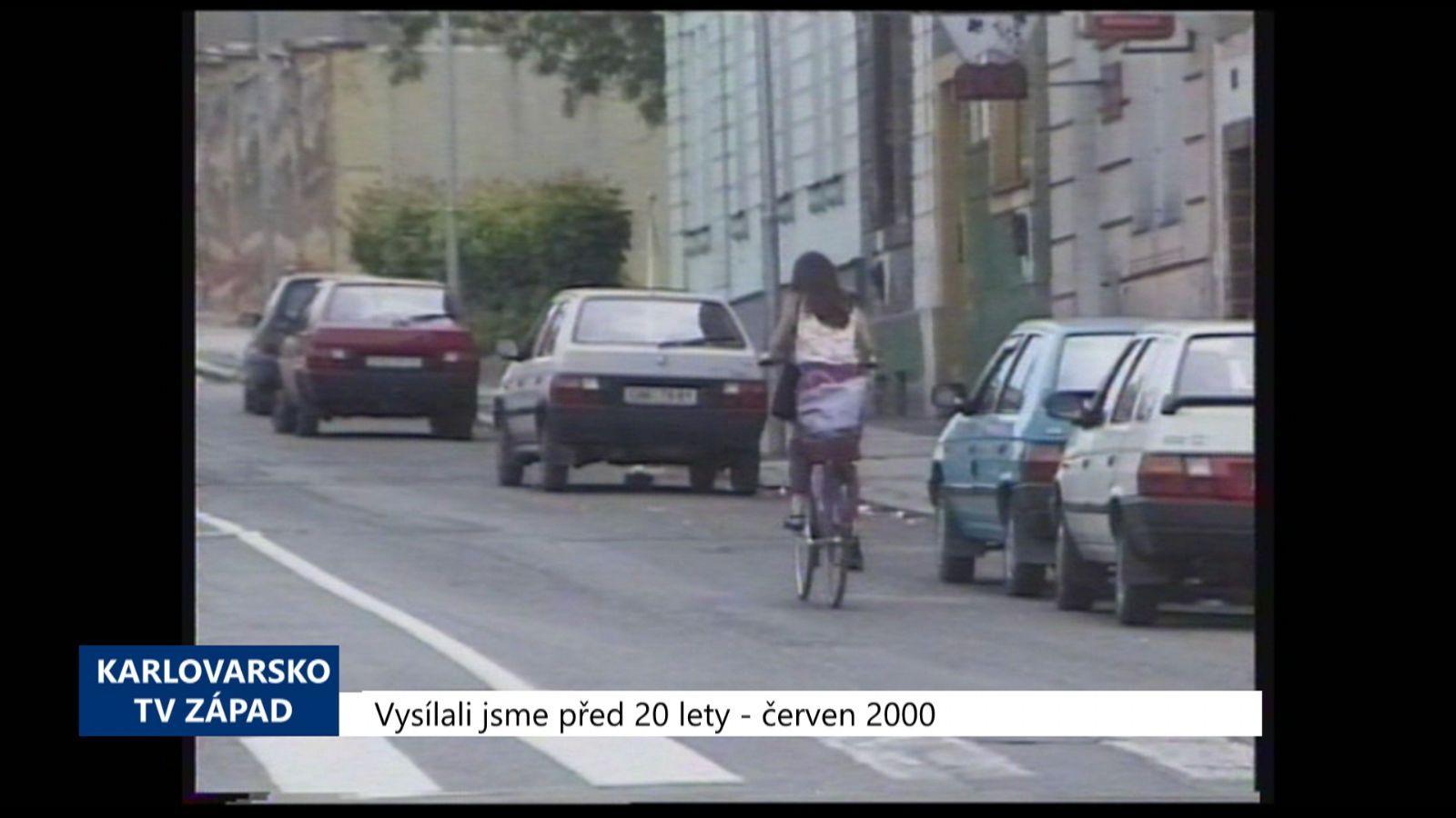 2000 – Cheb: Na radnici se jednalo o cyklostezkách (TV Západ)