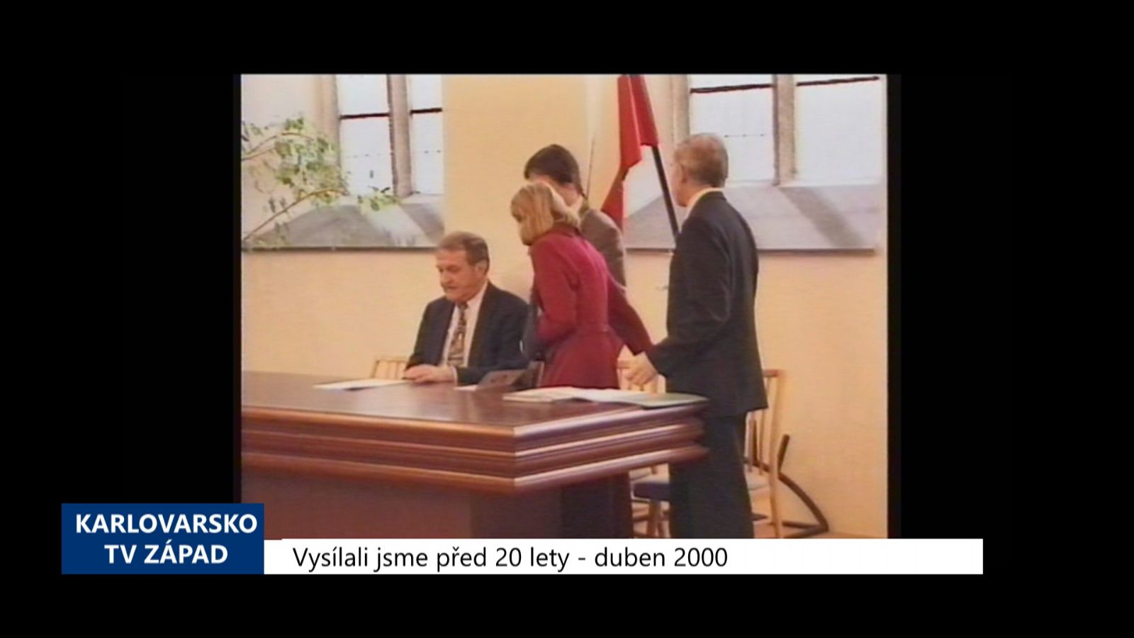 2000 – Cheb: Ocenění nadace Schola Ludus byla rozdána (TV Západ)      