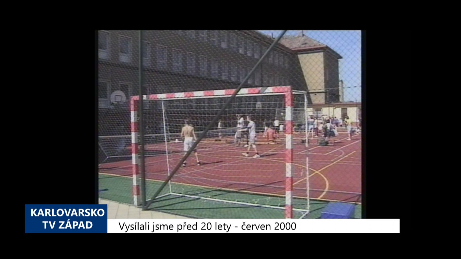 2000 – Cheb: Sportoviště u základních škol se otvírají veřejnosti (TV Západ)