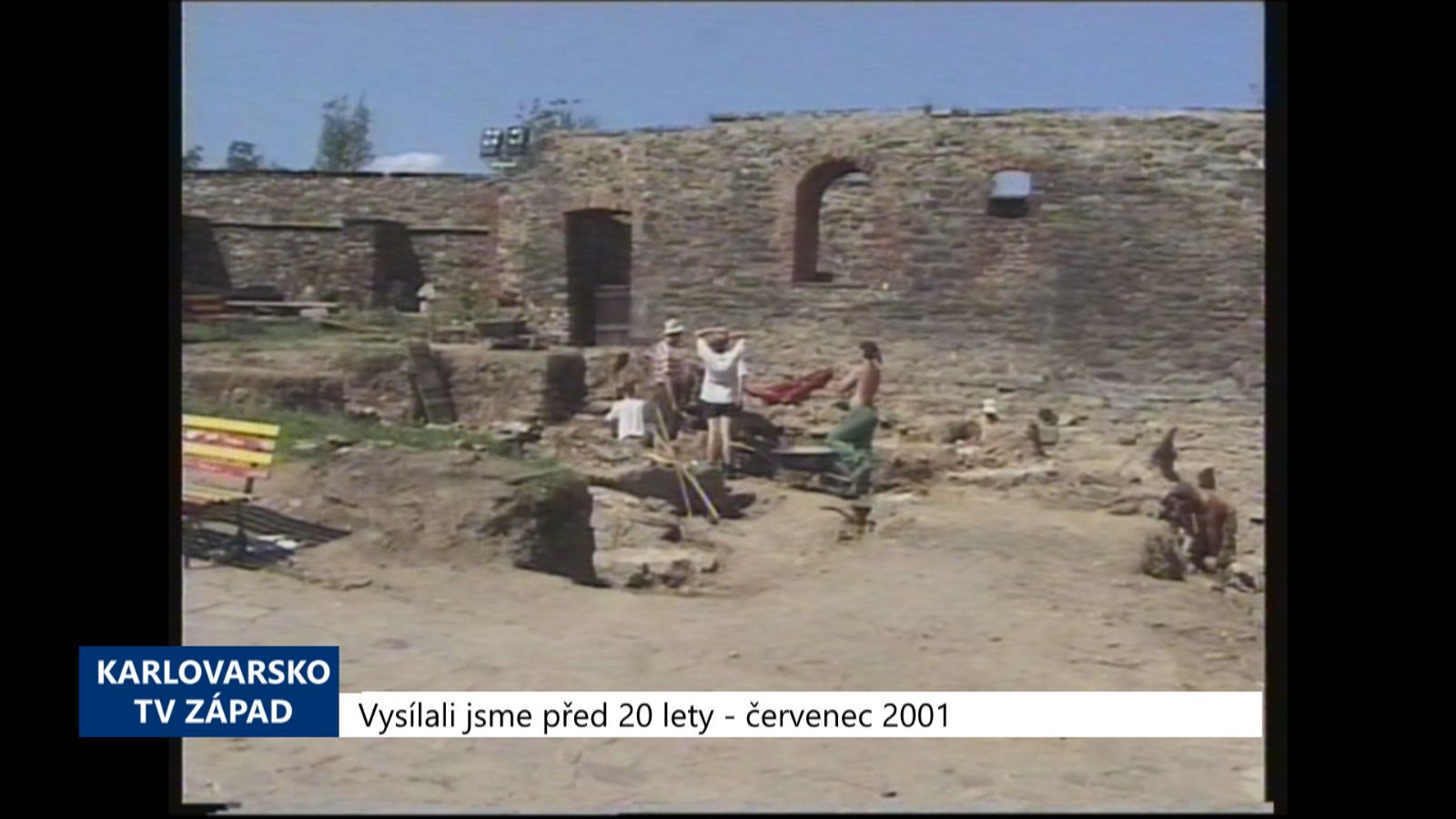2001 – Cheb: Město chce zapsat hrad na seznam UNESCO (TV Západ)