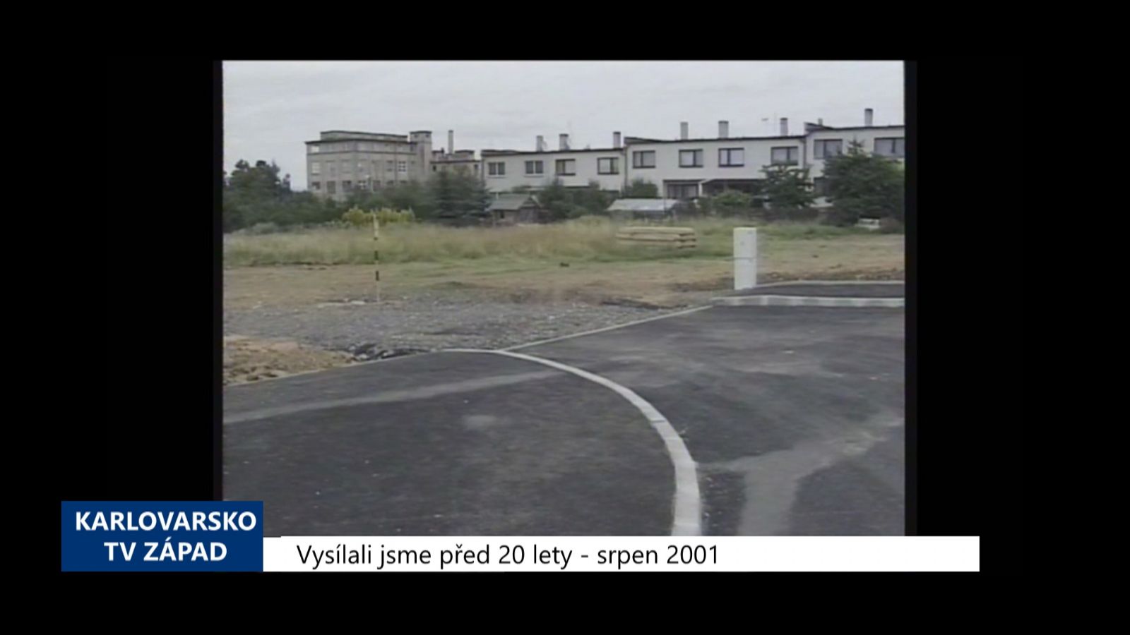 2001 – Cheb: Šumavská ulice je dokončena, nyní je na řadě Blanická (TV Západ)