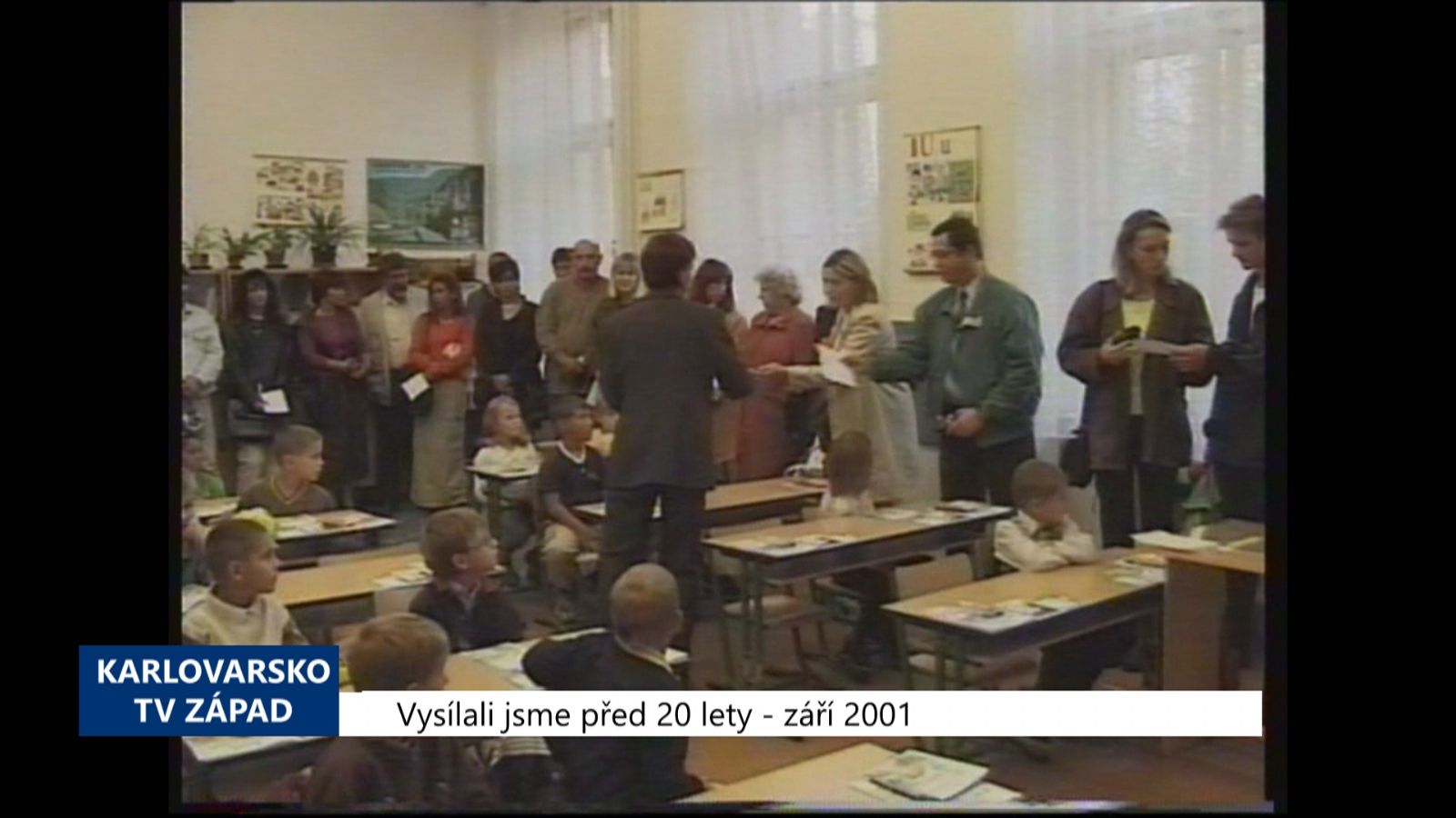 2001 – Sokolov: Akce Brašna pro prvňáčka se letos koná potřetí (TV Západ)