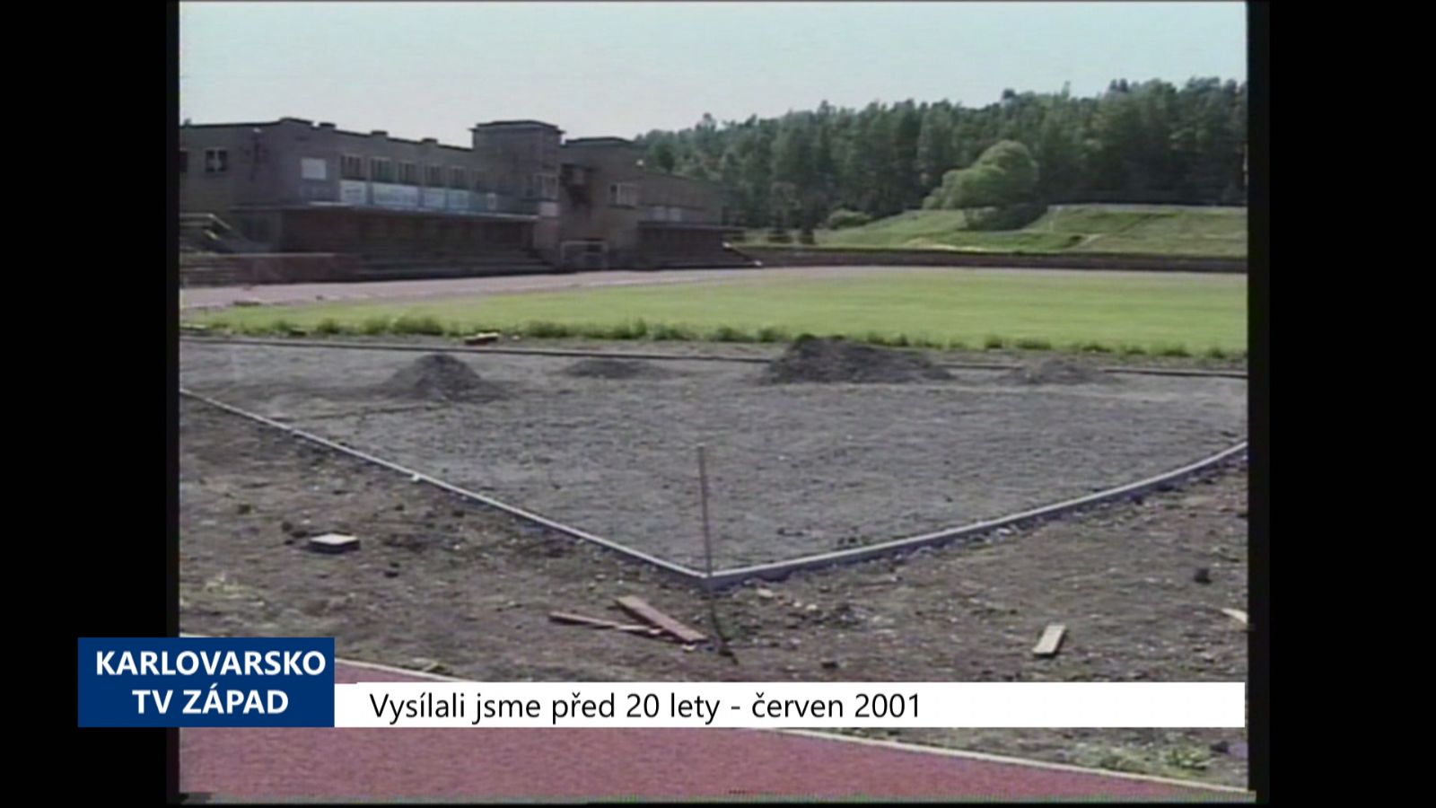 2001 – Sokolov: Dokončuje se modernizace atletické dráhy (TV Západ)