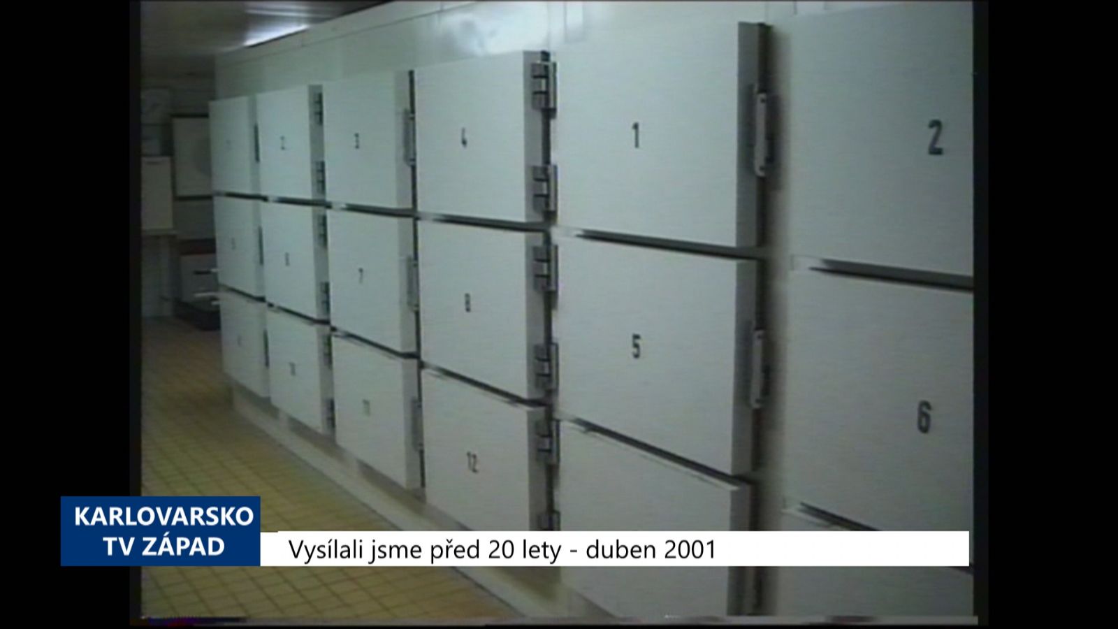 2001 – Sokolov: Důvodem sporu města s nemocnicí je márnice (TV Západ)