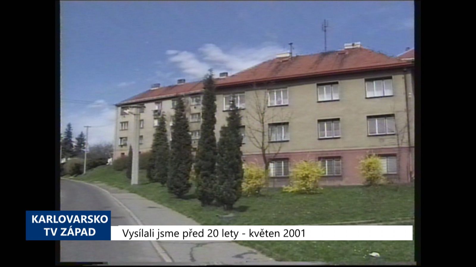 2001 – Sokolov: Dvě stě bytů druhé kategorie je na prodej (TV Západ)