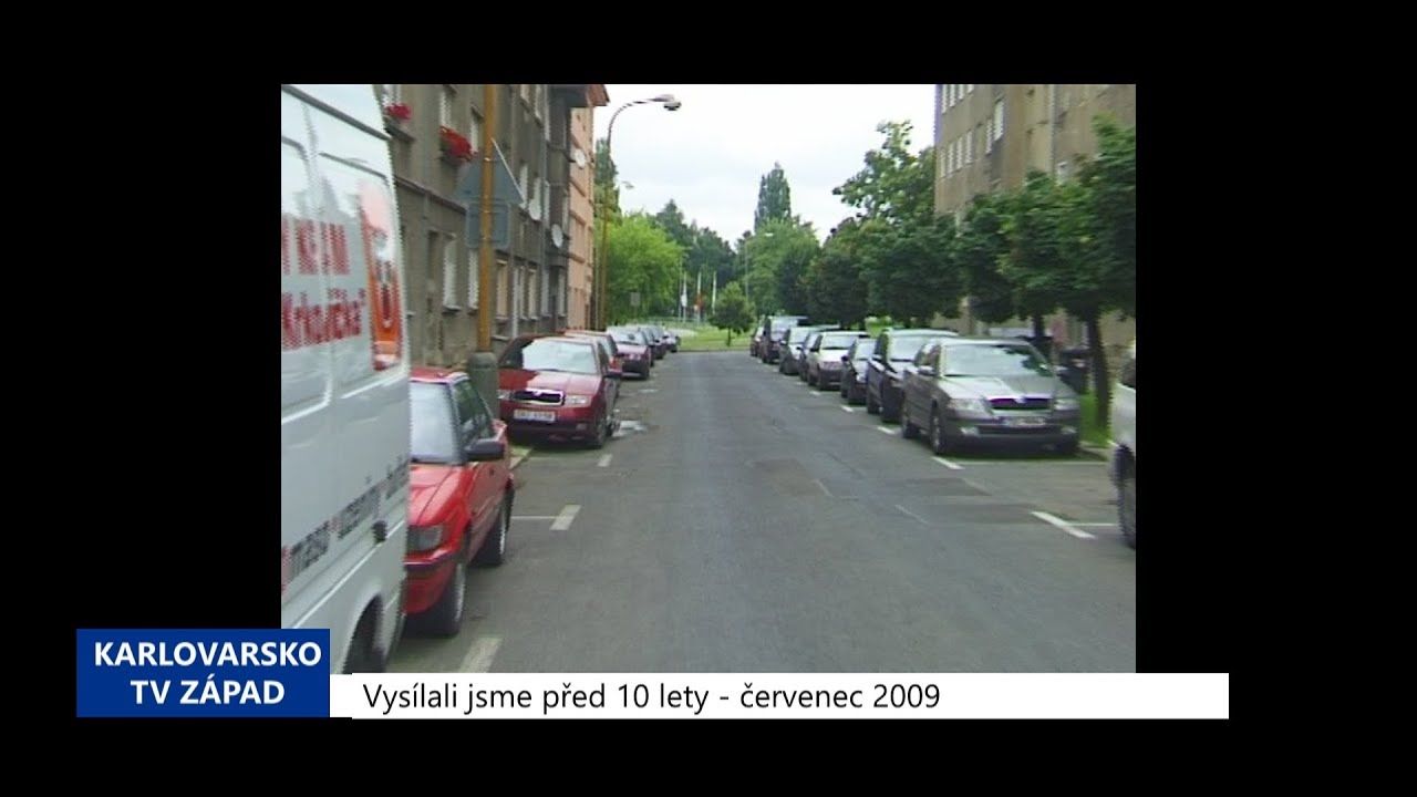 2009 - Další fáze oprav ulic v okolí Palackého (TV Západ)