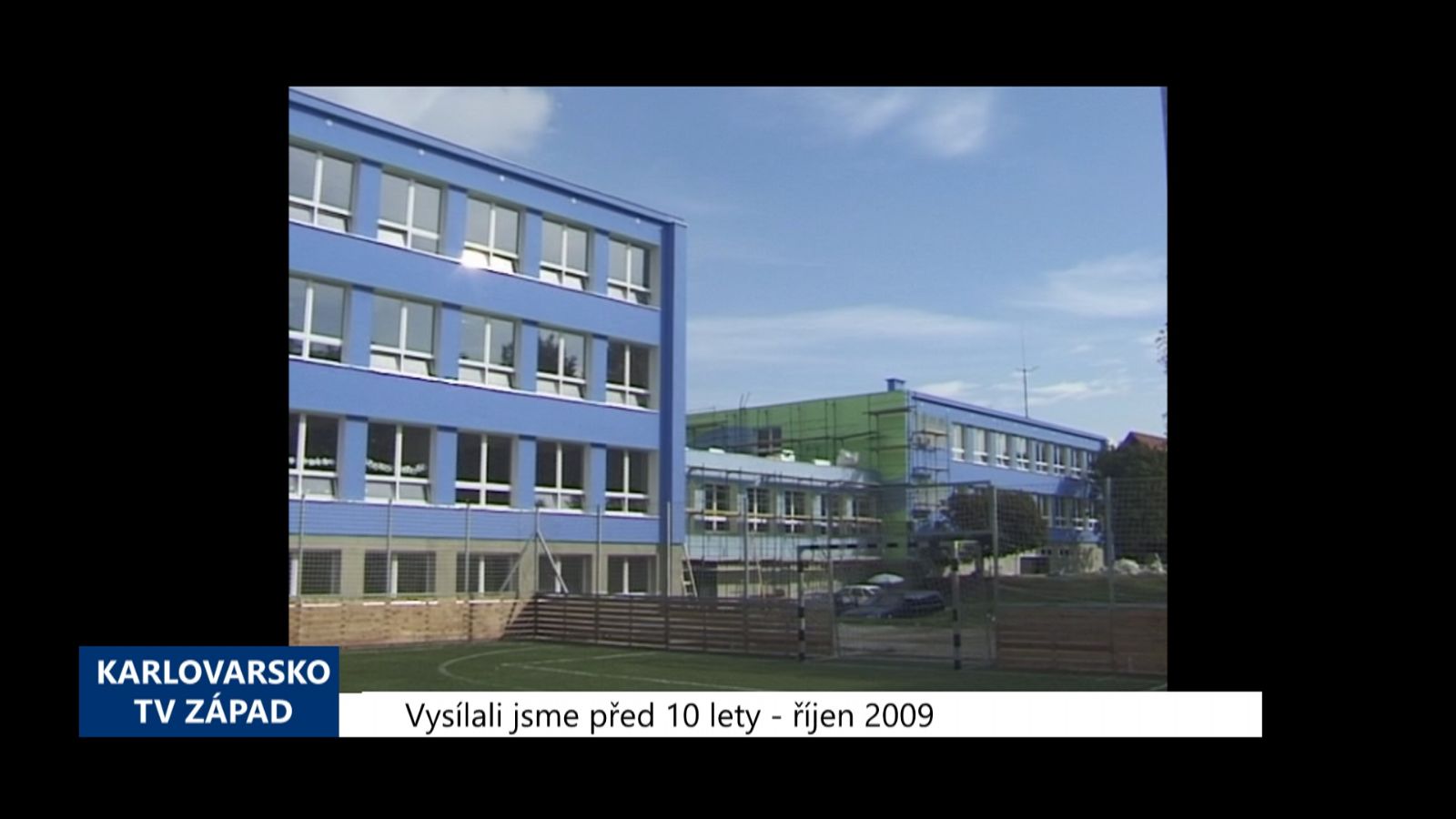 2009 – Sokolov: Další úpravy školního hřiště u 3. ZŠ (3861) (TV Západ)	