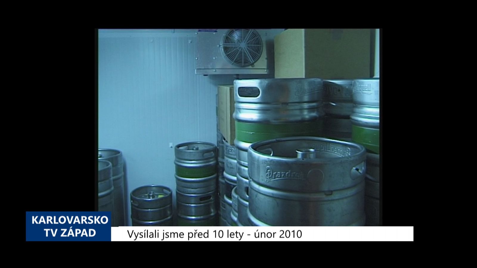2010 – Cheb:  Bude obnoveno chebské pivo (3964) (TV Západ)	
