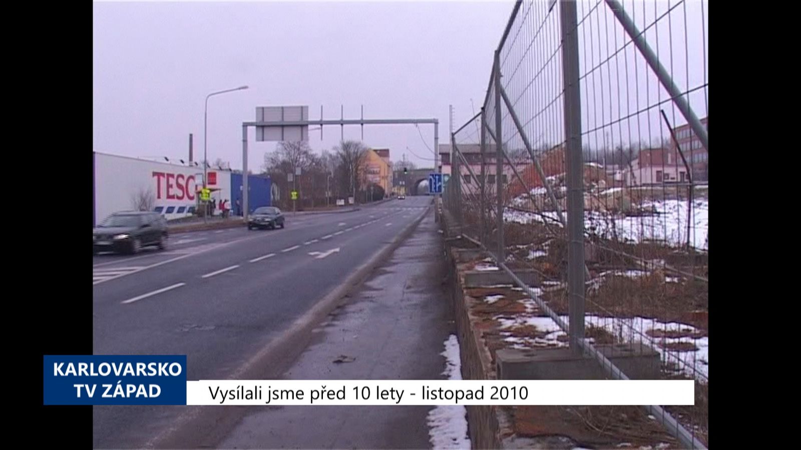 2010 – Cheb: Obchodní centrum Pražská získalo stavební povolení (4224) (TV Západ)	