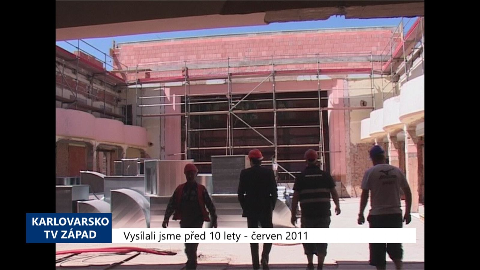 2011 – Cheb: Hrubá stavba Svobody finišuje (4387) (TV Západ)