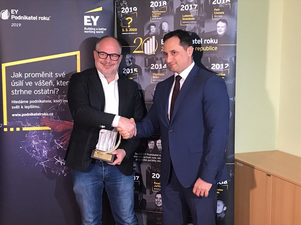 Soutěž EY Podnikatel roku 2019 zná již svého vítěze