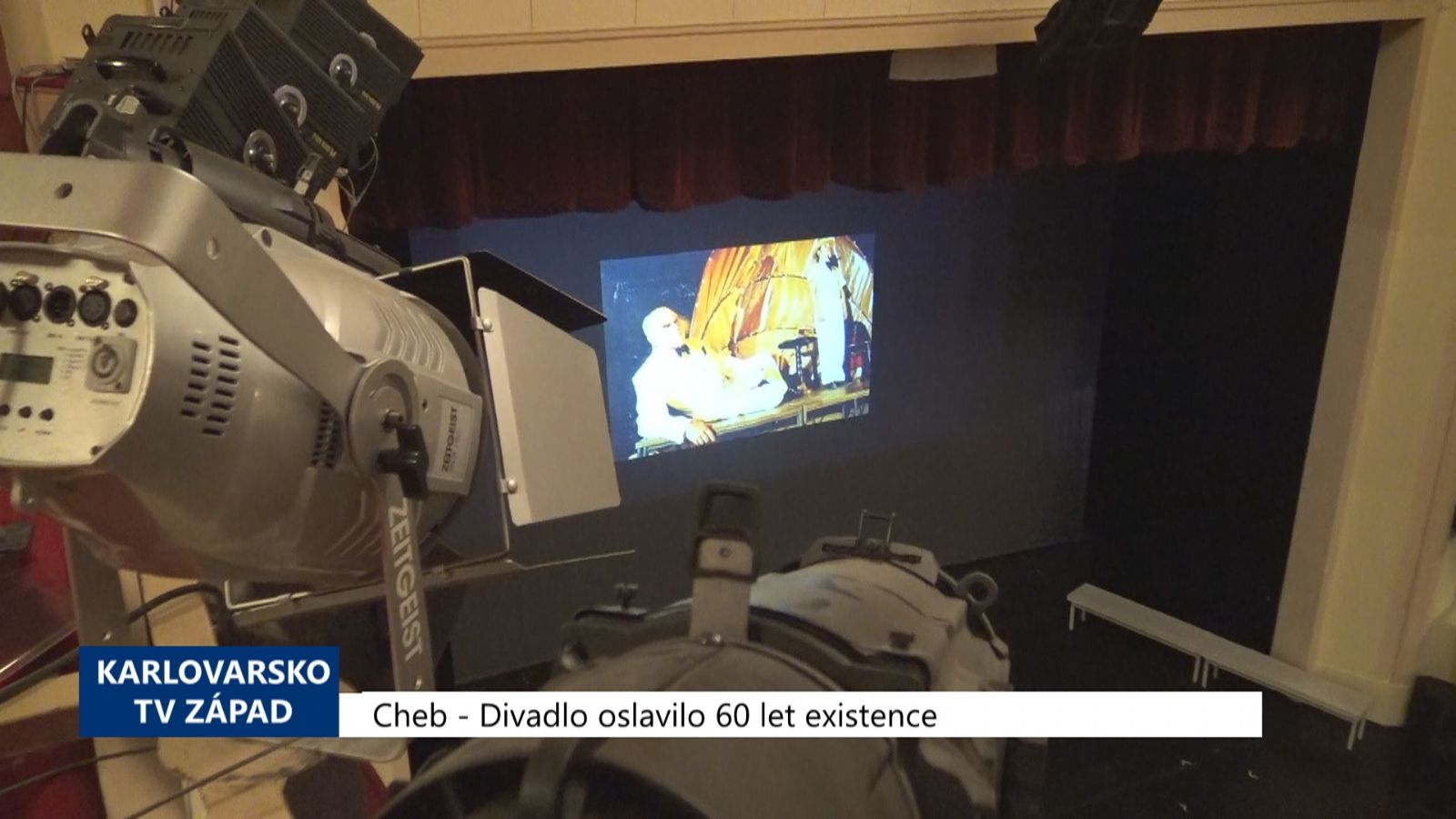 Cheb: Divadlo oslavilo 60 let existence (TV Západ)