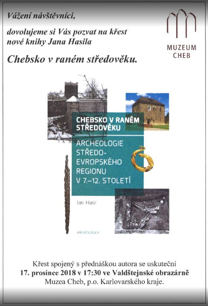 Cheb: Muzeum zve na Křest knihy