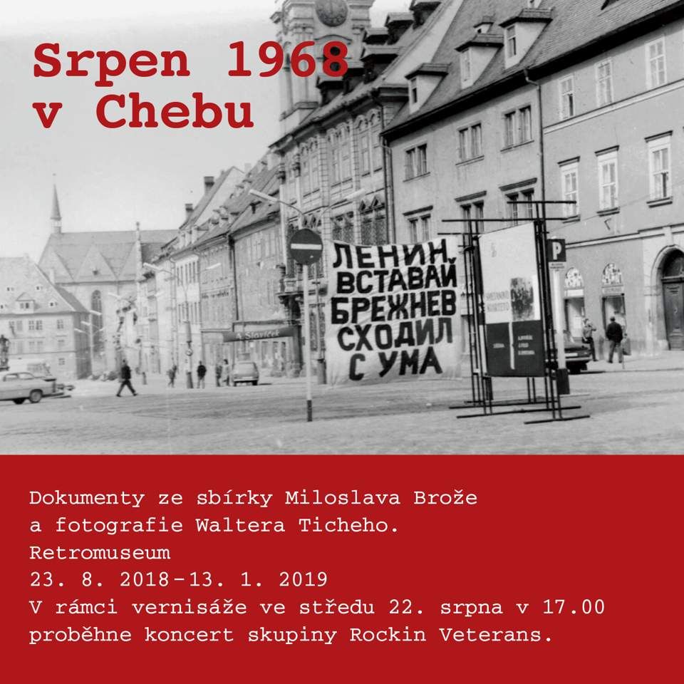 Cheb: Retromuseum zve na výstavu připomínající události 1968