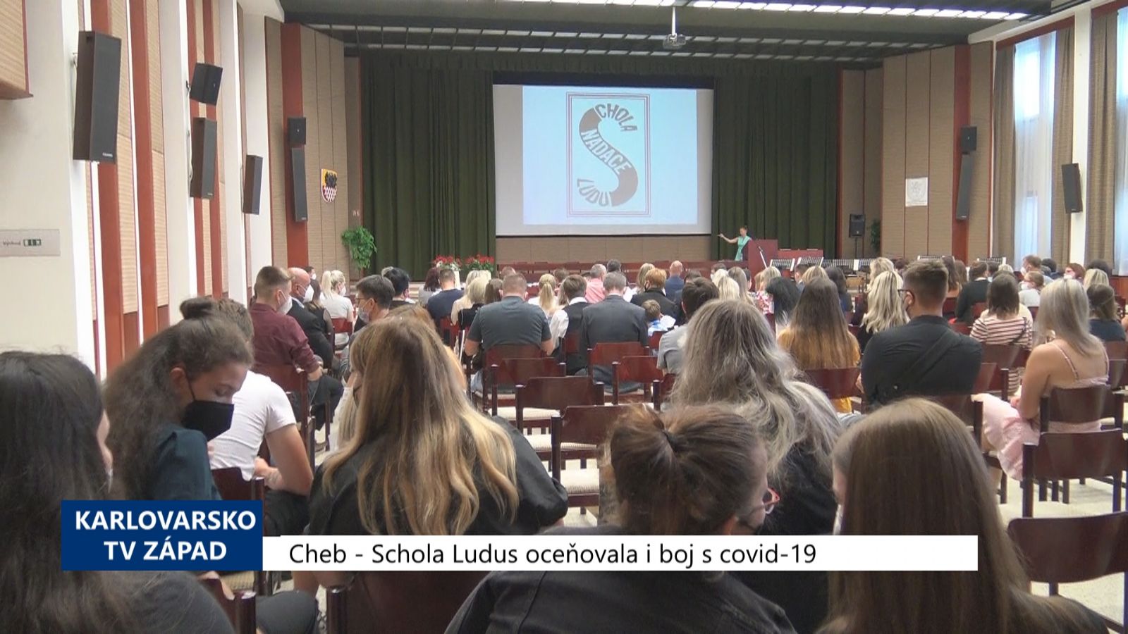 Cheb: Schola Ludus oceňovala i boj s covid-19 (TV Západ)