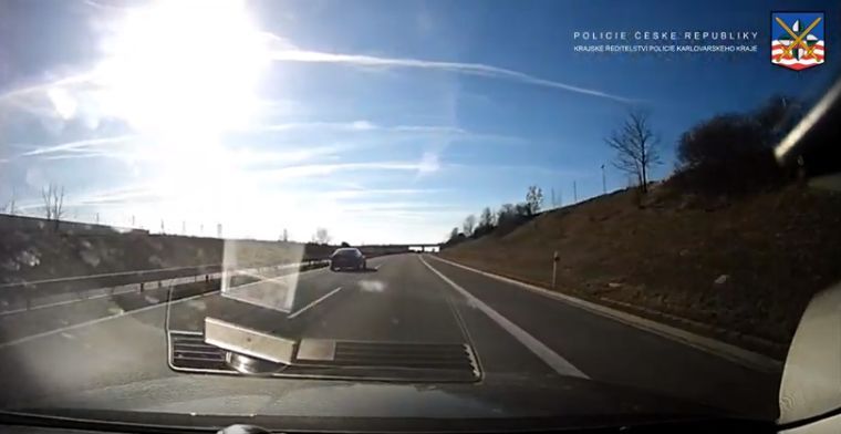 Chebsko: Na dálnici překročil rychlost o 87 km/h