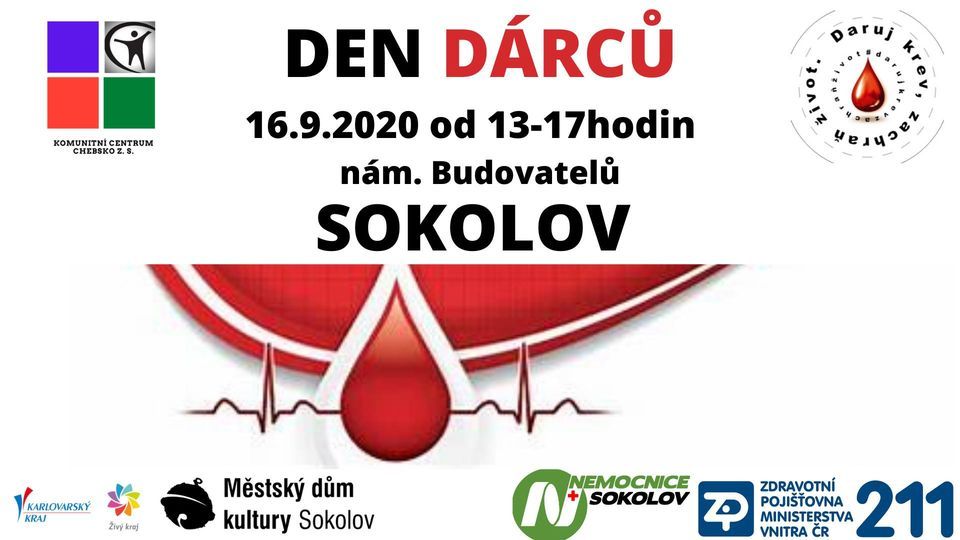Den dárců krve v Sokolově