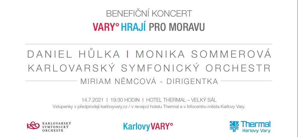 Karlovy Vary: Benefiční koncert pro Moravu