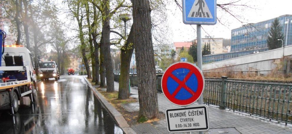 Karlovy Vary: Blokové čištění města bylo dočasně zrušeno