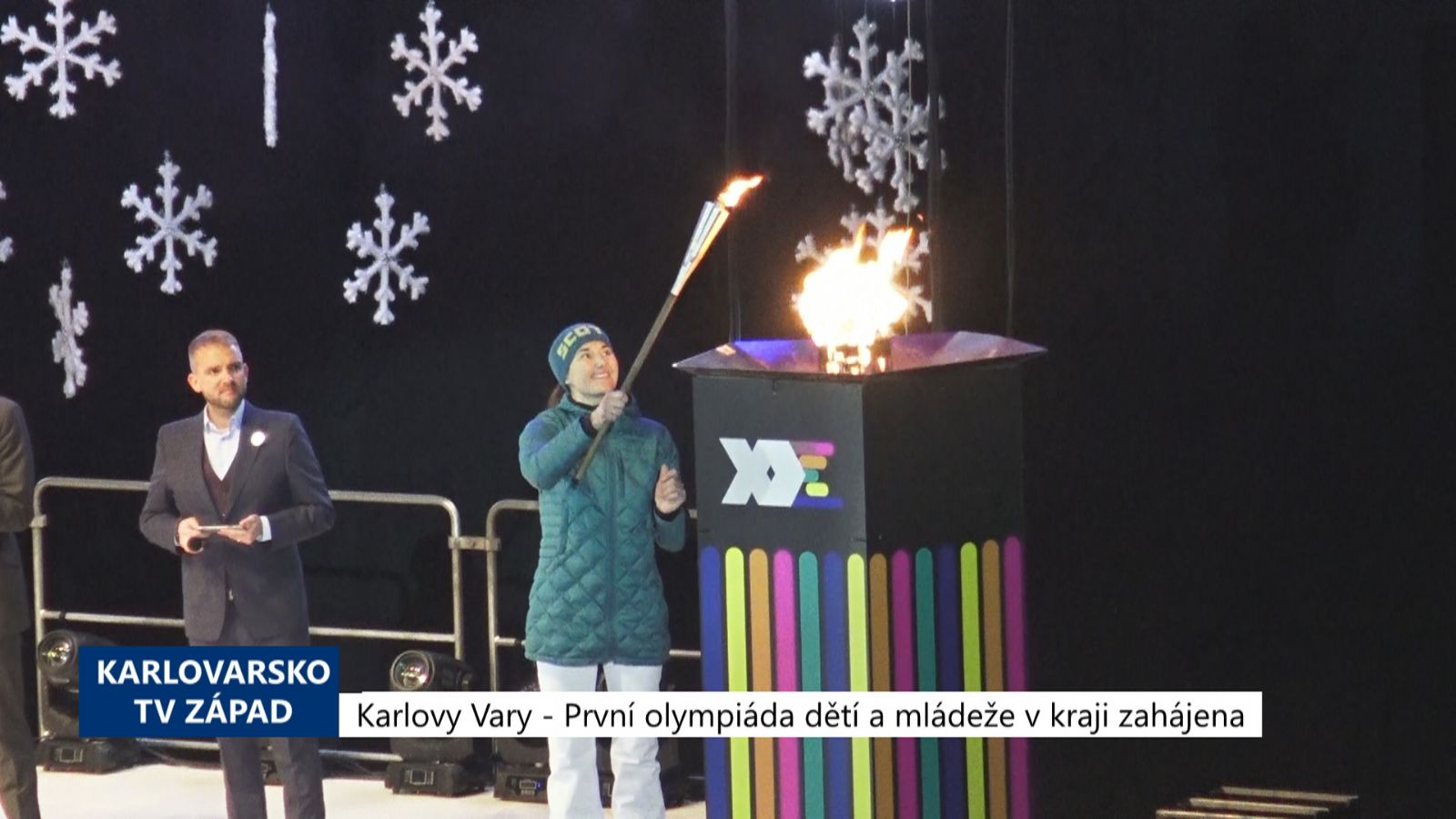 Karlovy Vary: První olympiáda dětí a mládeže v kraji zahájena (TV Západ)