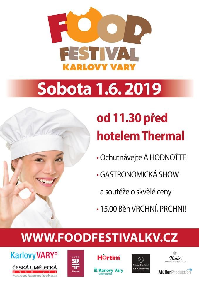 Karlovy Vary: V sobotu se před Thermalem bude konat Food Festival 