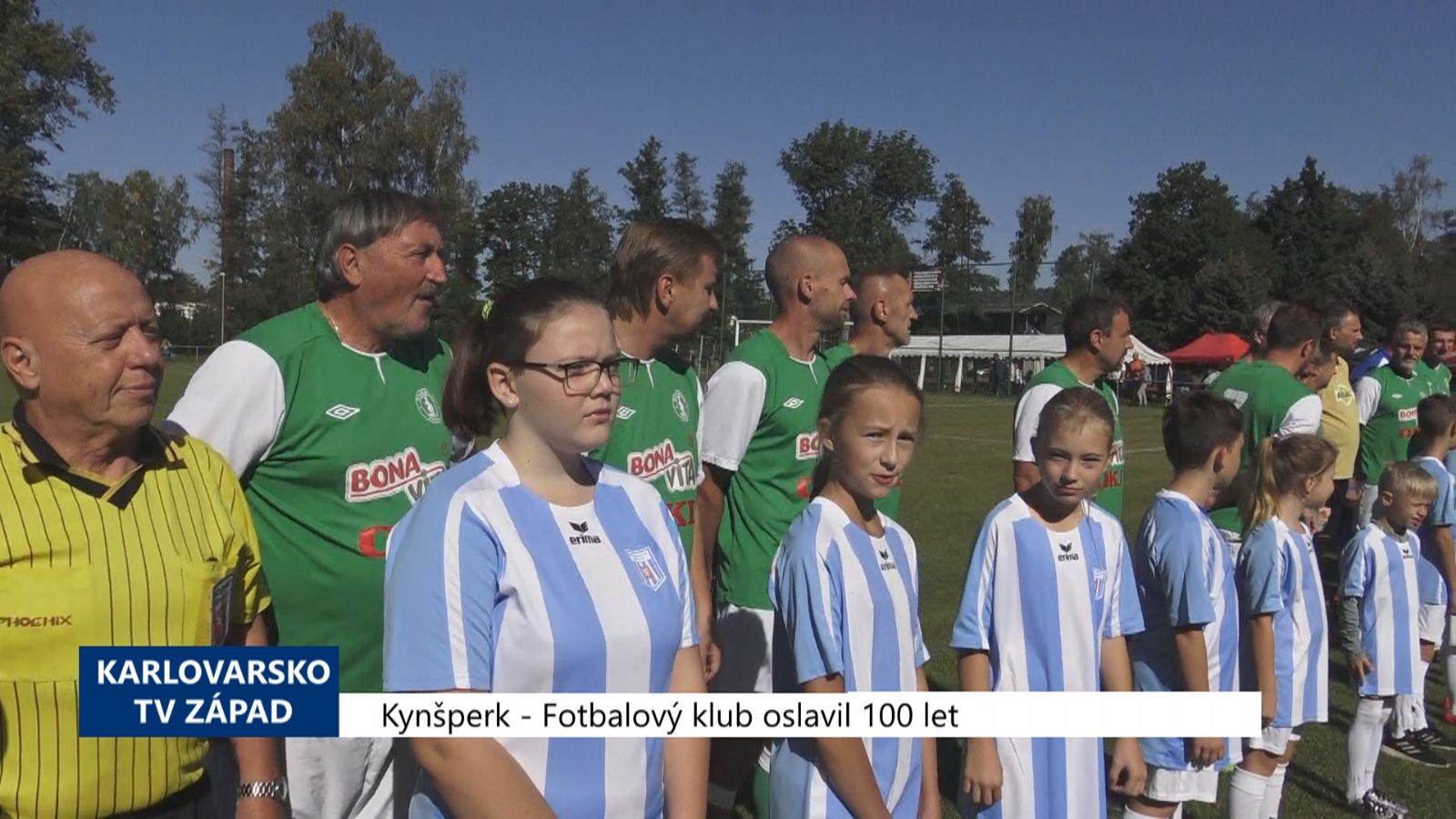 Kynšperk: Fotbalový klub oslavil 100 let (TV Západ)