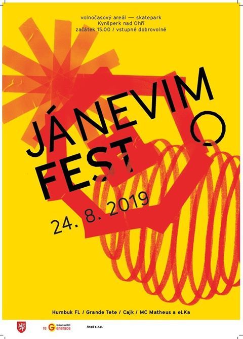Kynšperk nad Ohří: V sobotu se koná 2. ročník JáNevim fest