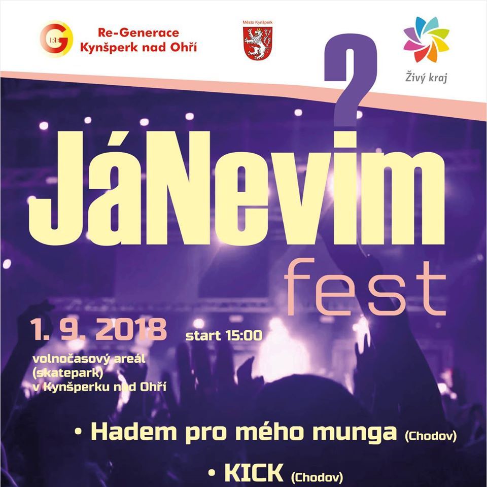 Kynšperk nad Ohří: Ve městě se uskuteční první ročník JáNevim festu