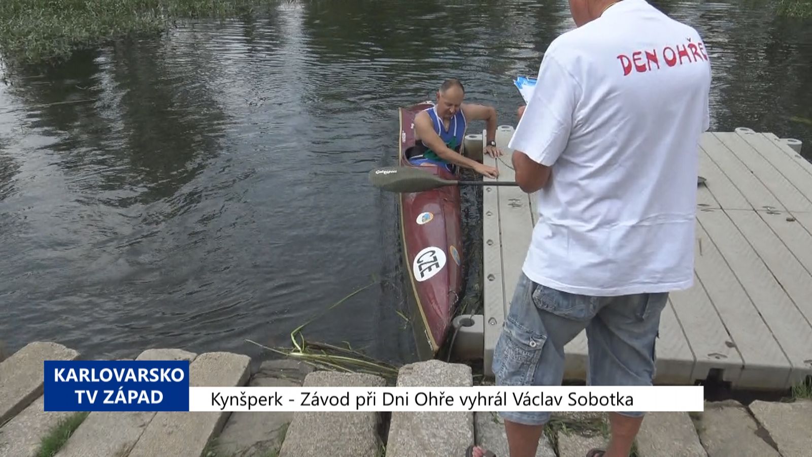 Kynšperk: Závod při Dni Ohře vyhrál Václav Sobotka (TV Západ)
