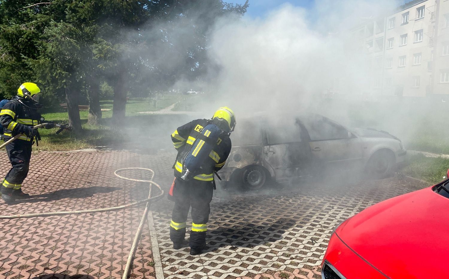 Nová Role: Požár osobního vozidla 