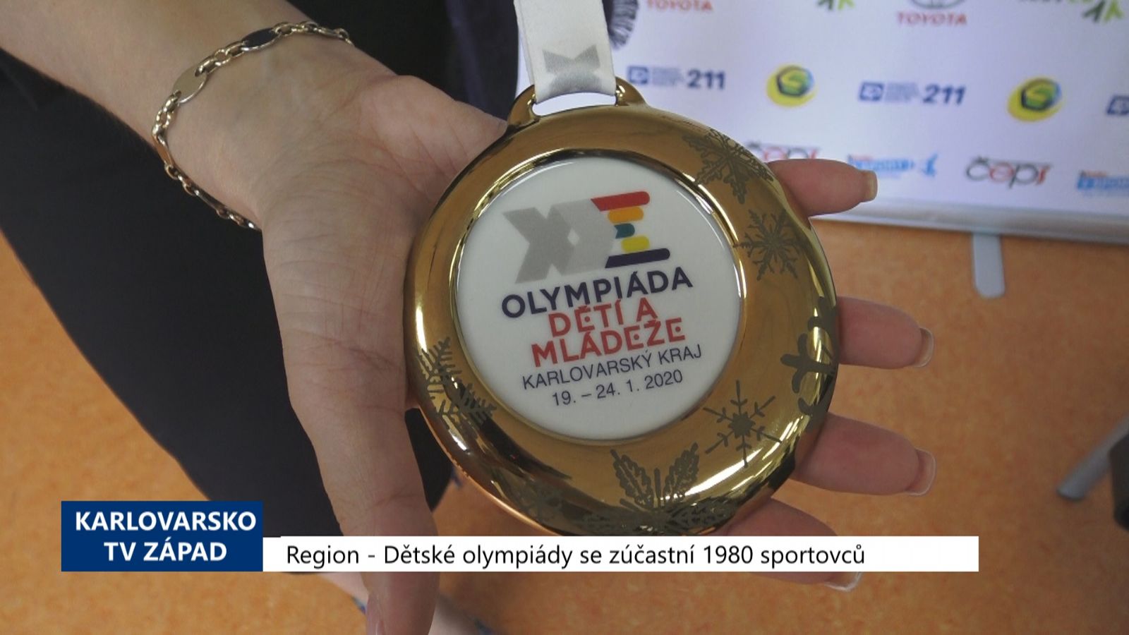 Region: Dětské olympiády se zúčastní 1980 sportovců (TV Západ)