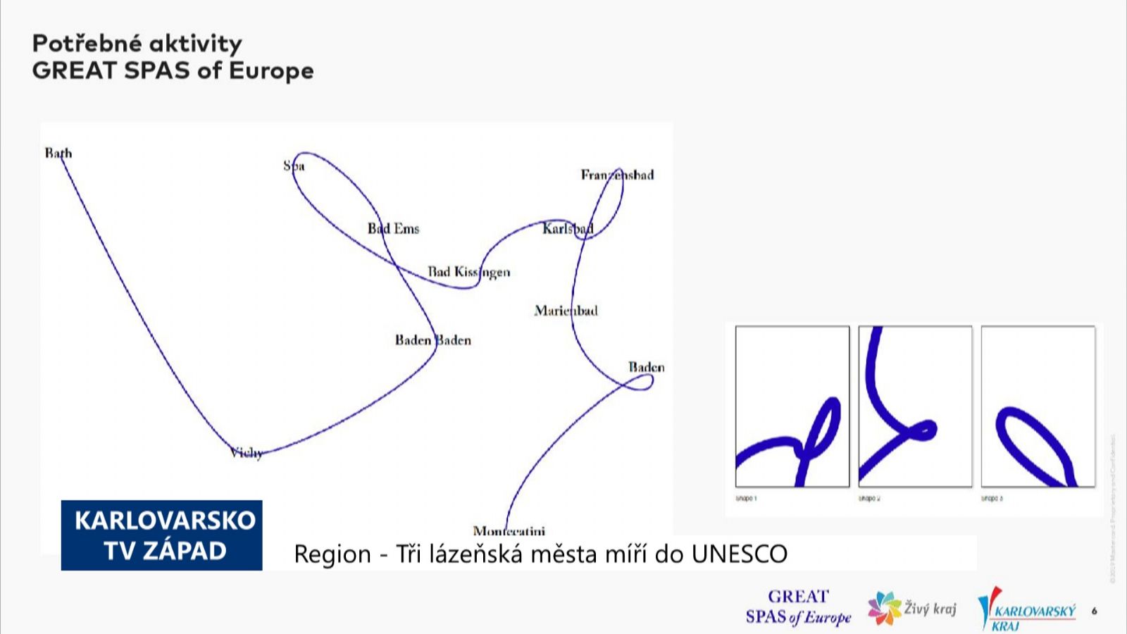 Region: Tři lázeňská města míří do UNESCO (TV Západ)