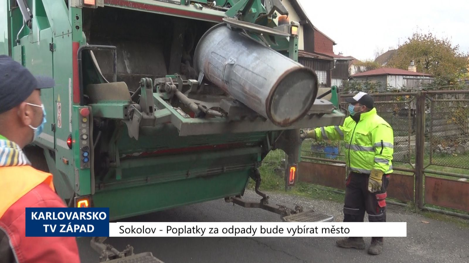 Sokolov: Poplatky za odpady bude vybírat město (TV Západ)
