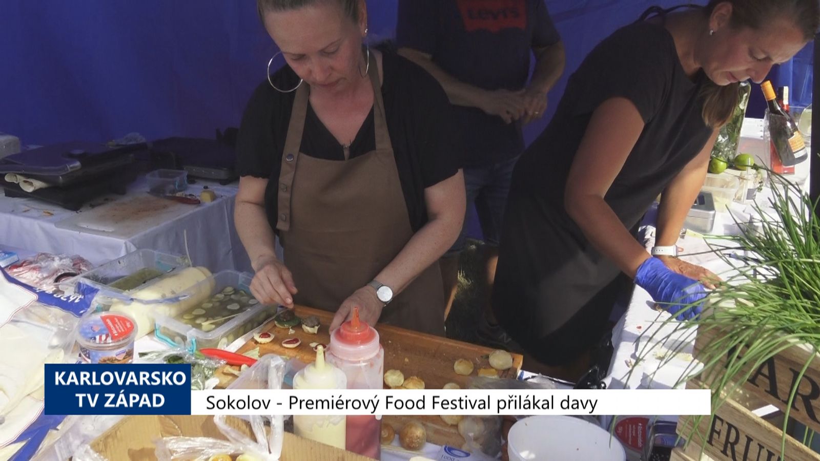 Sokolov: Premiérový Food festival přilákal davy (TV Západ)