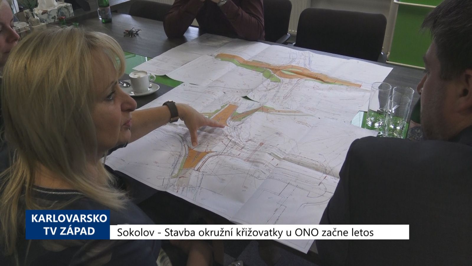 Sokolov: Stavba okružní křižovatky u ONO začne letos (TV Západ)