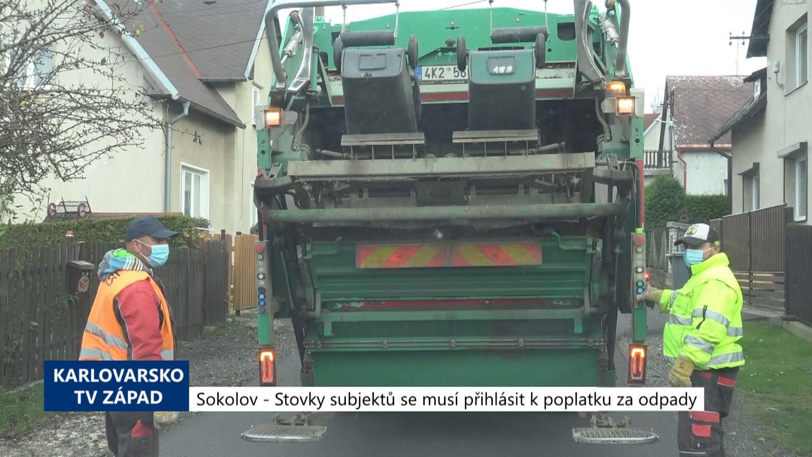 Sokolov: Stovky subjektů se musí přihlásit k poplatku za odpady (TV Západ)