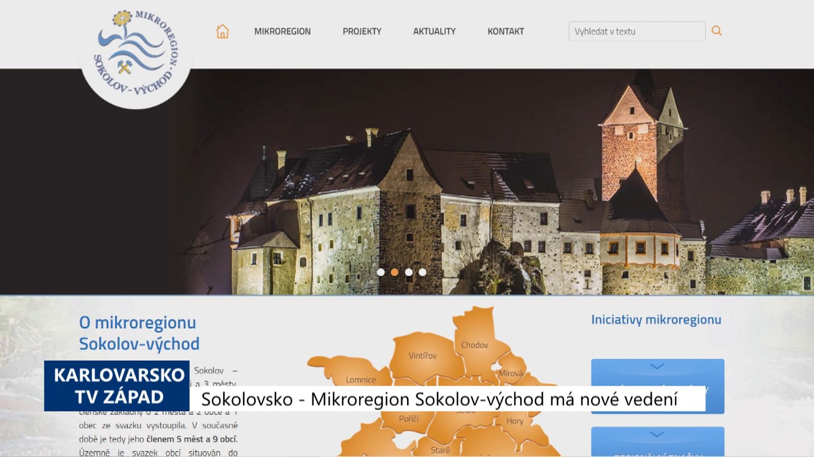 Sokolovsko: Mikroregion Sokolov-východ má nové vedení (TV Západ)
