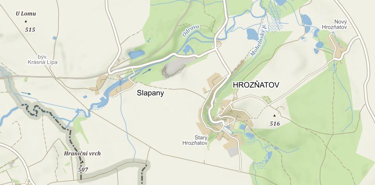 Starý Hrozňatov, Krásná Lípa: Dosud uzavřené silnice jsou již zprovozněny