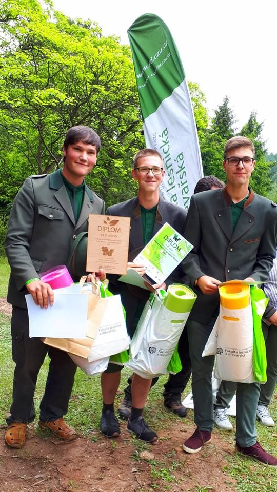 Střední lesnická škola Žlutice zabodovala v soutěži YPEF